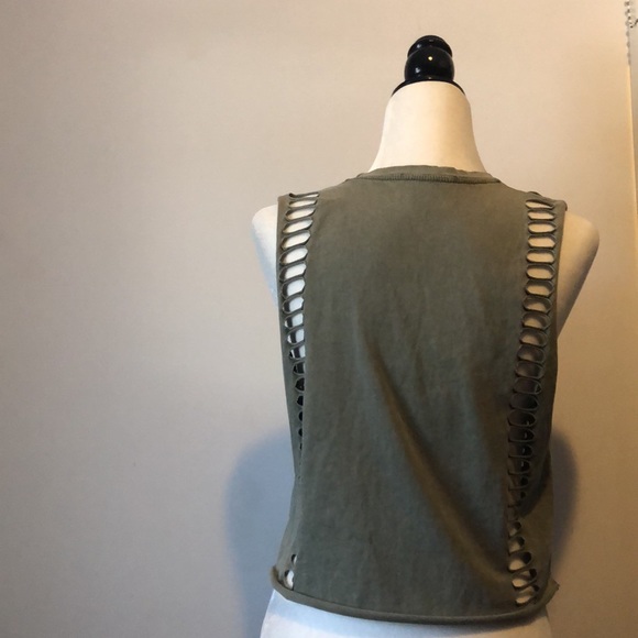 2/$20 Post apocalyptic crop top - Picture 3 of 4